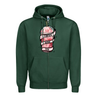 Sports Green finish your tbr Zipper Hoodie - MaliasSmallBusiness