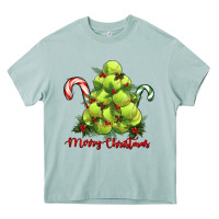 Arona Merry Christmas Tennis Heavy Core Tee - RanaPortraitStore