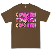 Cacao cowgirl cowgirl lightning bolt Premium Tee - Zillion Design Studio