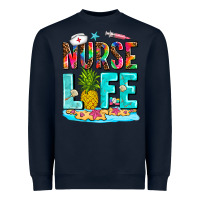 Navy nurse life summer Heavyweight Sweatshirt - AdoDesignShop