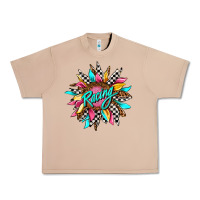 Burro racing sunflower front Urban Heavy Tee - AdoDesignShop