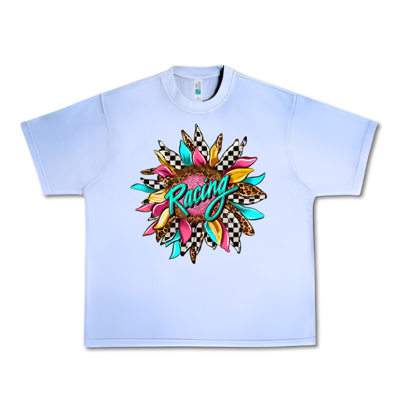 Racing Sunflower Front Urban Heavy Tee by AdoDesignShop | Teevron