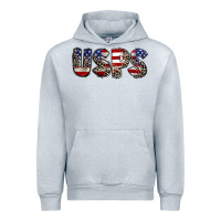 Heather Grey usps 4th of july Urban Hoodie - CowGirlArtShop