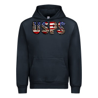 Navy usps 4th of july Urban Hoodie - CowGirlArtShop
