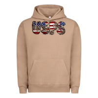 Pigment Burro usps 4th of july Urban Hoodie - CowGirlArtShop