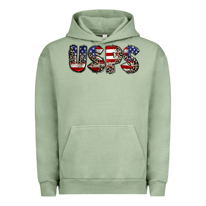 Usps 4th Of July Urban Hoodie by CowGirlArtShop | Teevron