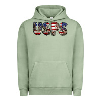 Pigment Oil Green usps 4th of july Urban Hoodie - CowGirlArtShop