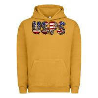 Pigment Peanut Butter usps 4th of july Urban Hoodie - CowGirlArtShop