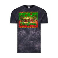Cloud Black merry christmas tumbler Vintage Tee - BundleAndBundleShop