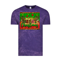 Cloud Purple merry christmas tumbler Vintage Tee - BundleAndBundleShop