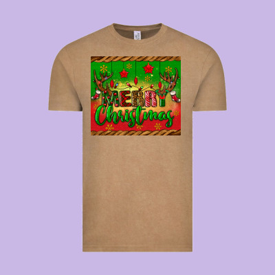 Merry Christmas Tumbler Vintage Tee Designed By Bundleandbundleshop