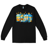 Black hanukkah coffee Long Sleeve Tee - Jasminsmagicworld