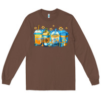Chestnut hanukkah coffee Long Sleeve Tee - Jasminsmagicworld