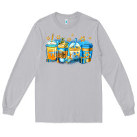 Moon Dust hanukkah coffee Long Sleeve Tee - Jasminsmagicworld