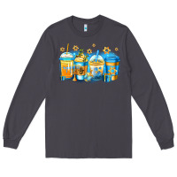Smoke hanukkah coffee Long Sleeve Tee - Jasminsmagicworld