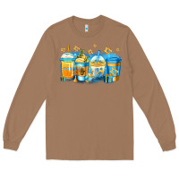 Toasted Coconut hanukkah coffee Long Sleeve Tee - Jasminsmagicworld