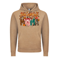 Vintage Coffee thankful mama pig Vintage Hoodie - RacoonDesign