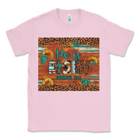 Bubblegum Pink he is risen gemstone sunflower leopard Classic Tee - Artiststas