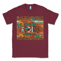 Burgundy he is risen gemstone sunflower leopard Classic Tee - Artiststas