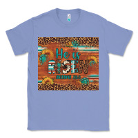 Colony Blue he is risen gemstone sunflower leopard Classic Tee - Artiststas