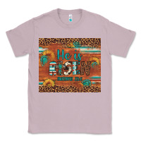 Lilac he is risen gemstone sunflower leopard Classic Tee - Artiststas