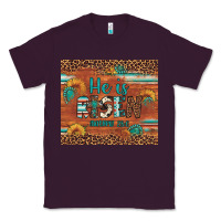 Plum he is risen gemstone sunflower leopard Classic Tee - Artiststas