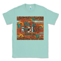 Seafoam he is risen gemstone sunflower leopard Classic Tee - Artiststas
