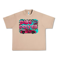 Burro dibs on the driver background Urban Heavy Tee - AdoDesignShop