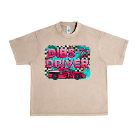 French Oak dibs on the driver background Urban Heavy Tee - AdoDesignShop