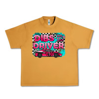 Peanut Butter dibs on the driver background Urban Heavy Tee - AdoDesignShop