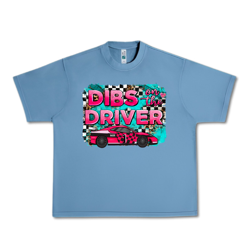 Dibs On The Driver Background Urban Heavy Tee by AdoDesignShop | Teevron