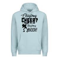 Blue Mist Christmas Cheer I Thought You Said Christmas Beer Premium Hoodie - Bettercallsaul