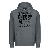 Rock Christmas Cheer I Thought You Said Christmas Beer Premium Hoodie - Bettercallsaul