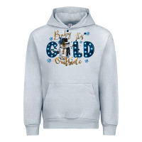 Heather Grey baby its cold outside Urban Hoodie - CowGirlArtShop