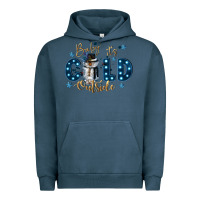 Pigment Midnight Navy baby its cold outside Urban Hoodie - CowGirlArtShop
