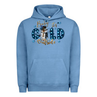 Pigment Pebble Blue baby its cold outside Urban Hoodie - CowGirlArtShop