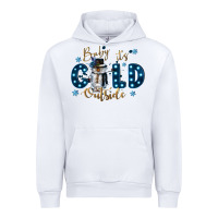 White baby its cold outside Urban Hoodie - CowGirlArtShop