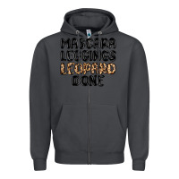 Smoke mascara leopard done Zipper Hoodie - MaliasSmallBusiness