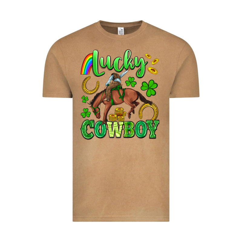 Lucky Cowboy Vintage Tee by Artiststas | Teevron