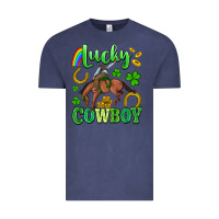 Vintage Denim lucky cowboy Vintage Tee - Artiststas