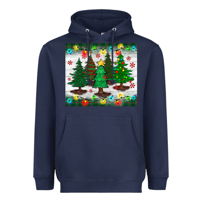 Christmas Trees Tumbler Heavyweight Hoodie by BundleAndBundleShop | Teevron