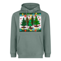 Sage christmas trees tumbler Heavyweight Hoodie - BundleAndBundleShop