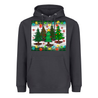Smoke christmas trees tumbler Heavyweight Hoodie - BundleAndBundleShop