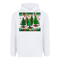 White christmas trees tumbler Heavyweight Hoodie - BundleAndBundleShop