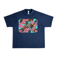 Navy race day background Urban Heavy Tee - AdoDesignShop