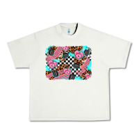 Pistachio race day background Urban Heavy Tee - AdoDesignShop