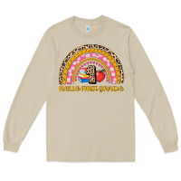 Mushroom back to school rainbow hello first grade Long Sleeve Tee - AdoDesignShop