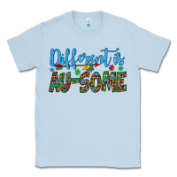 Dusty Blue different is au some Classic Tee - Artiststas