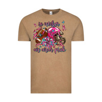 Vintage Coffee in october we wear pink football Vintage Tee - AdoDesignShop