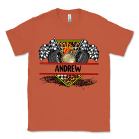 Copper custom name race flag and race equipment Classic Tee - AdoDesignShop
